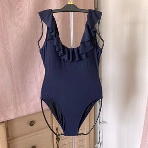 JCrew navy one piece Sz 6